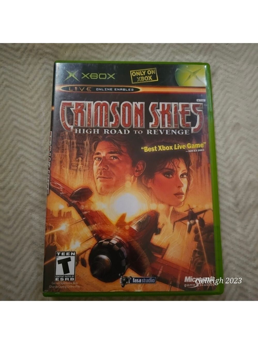 Crimson Skies - High Road to Revenge - XBOX game